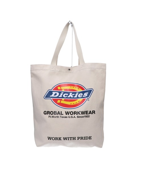 Dickies(ディッキーズ)の「【DICKIES/ディッキーズ】DK LOGO TC CANVAS TOTE BAG(トートバッグ・レディース・オフホワイト/ネイビー/ブラック/レッド・FREE)」の12枚目の写真