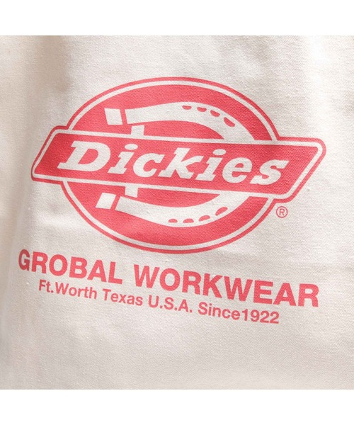 Dickies(ディッキーズ)の「【DICKIES/ディッキーズ】DK LOGO TC CANVAS TOTE BAG(トートバッグ・レディース・オフホワイト/ネイビー/ブラック/レッド・FREE)」の14枚目の写真