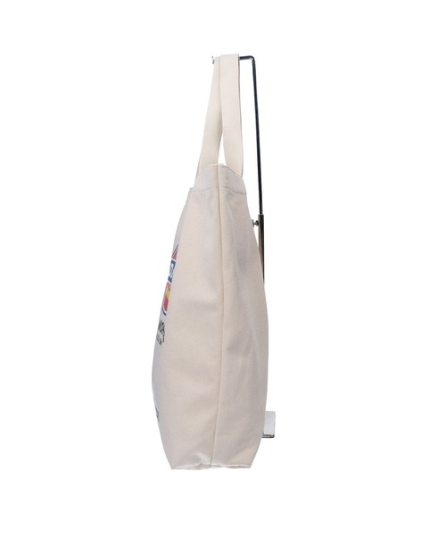 Dickies(ディッキーズ)の「【DICKIES/ディッキーズ】DK LOGO TC CANVAS TOTE BAG(トートバッグ・レディース・オフホワイト/ネイビー/ブラック/レッド・FREE)」の8枚目の写真