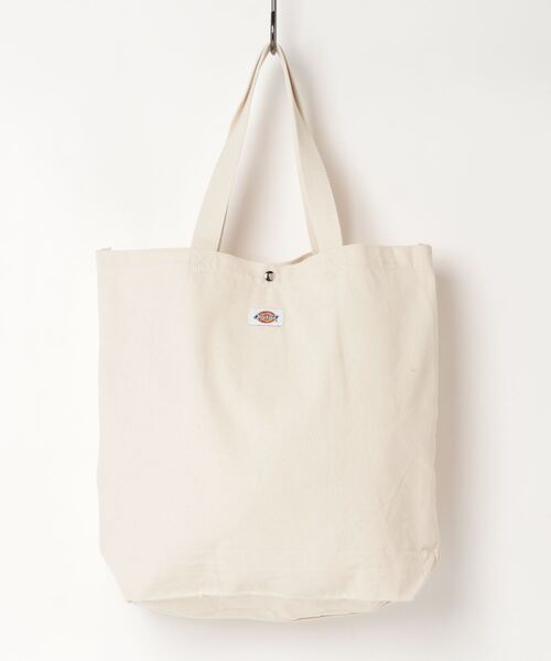 Dickies(ディッキーズ)の「【DICKIES/ディッキーズ】DK LOGO TC CANVAS TOTE BAG(トートバッグ・レディース・オフホワイト/ネイビー/ブラック/レッド・FREE)」の21枚目の写真