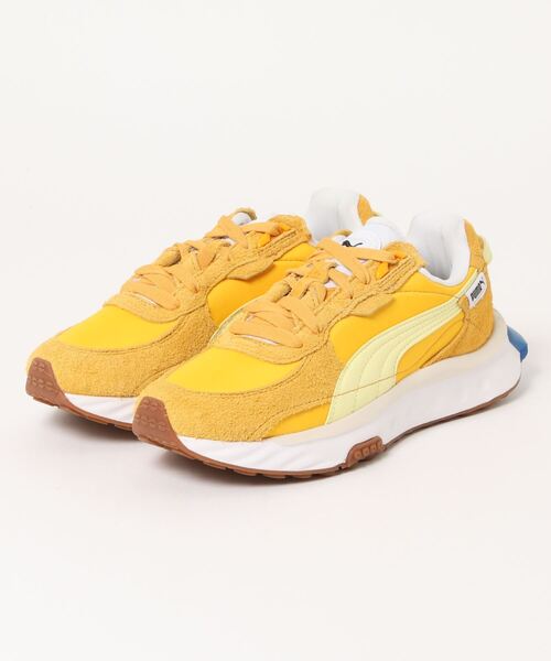 PUMA(プーマ)の「PUMA プーマ ワイルドライダー ヴィンテージ スニーカー ユニセックス(スニーカー・レディース・ブルー/イエロー/グレー系その他・22.0cm/25.5cm/26.5cm/29.5cm/23.0cm/27.0cm/28.0cm/24.0cm/26.0cm/27.5cm/29.0cm/23.5cm/25.0cm/22.5cm/24.5cm/28.5cm/30.0cm)」の7枚目の写真