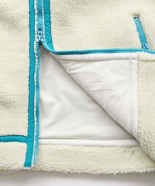 X-girl（エックスガール）の「【WEB限定】OUTDOOR BOA RIDERS JACKET（ブルゾン・レディース・ブラック/オフホワイト・S/M）」の6枚目の写真