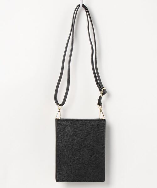 AULENTTI（オウレンティ）の「＃【AULENTTI/オーレンティ】ミニショルダーバッグ（ショルダーバッグ・レディース・ブラック/ブラウン・FREE）」の5枚目の写真