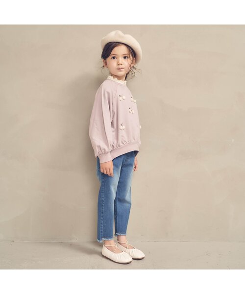 apres les cours（アプレレクール）の「フェルトベレー帽（ハンチング/ベレー帽・キッズ・ベージュ/ブラウン/チャコール・50/54/58）」の9枚目の写真