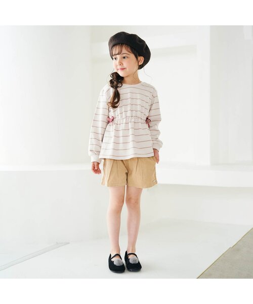 apres les cours（アプレレクール）の「フェルトベレー帽（ハンチング/ベレー帽・キッズ・ベージュ/ブラウン/チャコール・50/54/58）」の13枚目の写真