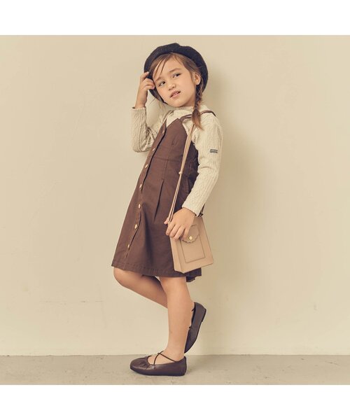 apres les cours（アプレレクール）の「フェルトベレー帽（ハンチング/ベレー帽・キッズ・ベージュ/ブラウン/チャコール・50/54/58）」の14枚目の写真