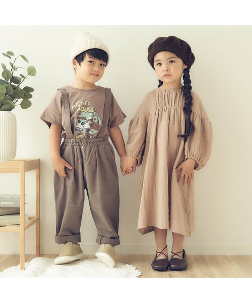 apres les cours（アプレレクール）の「フェルトベレー帽（ハンチング/ベレー帽・キッズ・ベージュ/ブラウン/チャコール・50/54/58）」の15枚目の写真