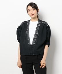 Samansa Mos2 | レースボレロ(カーディガン/ボレロ)