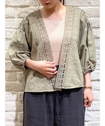 Samansa Mos2 | レースボレロ(カーディガン/ボレロ)