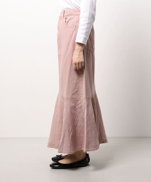 EPIMI E'PIMMY（エピミエピミー）の「デニムマーメイドスカート（デニムスカート・レディース・ブラック/ネイビー/ブルー/ピンクベージュ・MEDIUM）」の13枚目の写真