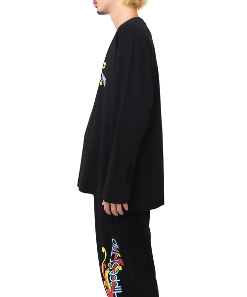 MYne(マイン)の「【MYne】"THE HIPPEST TRIPA"プリンテッドロングスリーブ Tシャツ/"THE HIPPEST TRIPA" Printed L/S T-shirt(Tシャツ/カットソー・メンズ・ホワイト/ブラック・S/L/M)」の6枚目の写真