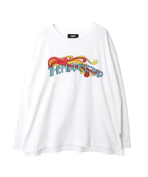 MYne(マイン)の「【MYne】"THE HIPPEST TRIPA"プリンテッドロングスリーブ Tシャツ/"THE HIPPEST TRIPA" Printed L/S T-shirt(Tシャツ/カットソー・メンズ・ホワイト/ブラック・S/L/M)」の10枚目の写真