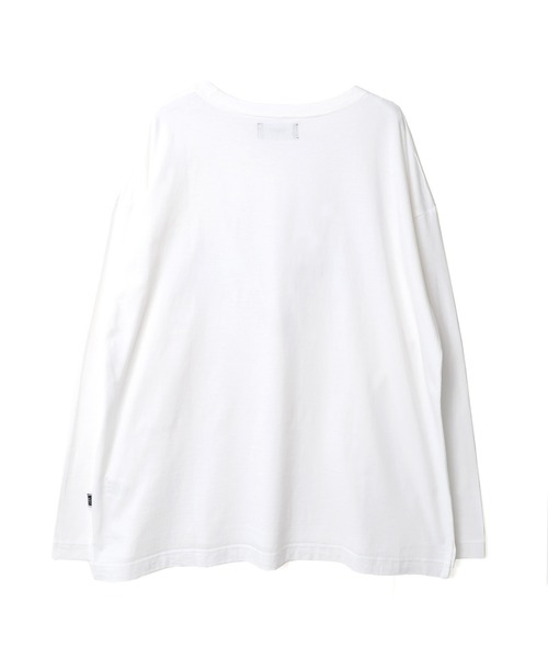 MYne(マイン)の「【MYne】"THE HIPPEST TRIPA"プリンテッドロングスリーブ Tシャツ/"THE HIPPEST TRIPA" Printed L/S T-shirt(Tシャツ/カットソー・メンズ・ホワイト/ブラック・S/L/M)」の12枚目の写真