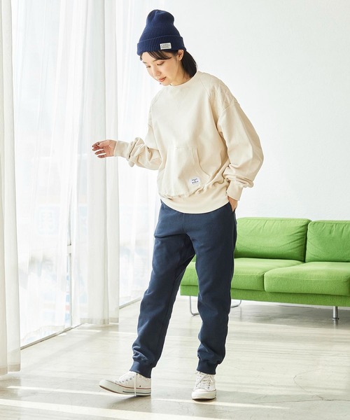 SILAS（サイラス）の「QUILTED SWEAT TOP キルティング スウェットトップ サイラス（スウェット・レディース・ネイビー/ブラック/オフホワイト・ONE SIZE）」の13枚目の写真