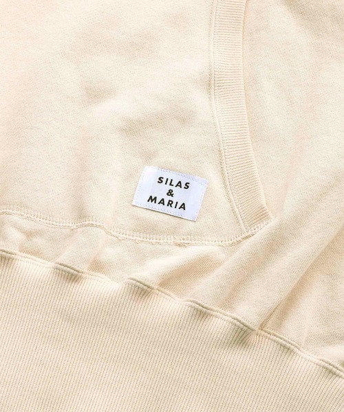 SILAS（サイラス）の「QUILTED SWEAT TOP キルティング スウェットトップ サイラス（スウェット・レディース・ネイビー/ブラック/オフホワイト・ONE SIZE）」の22枚目の写真