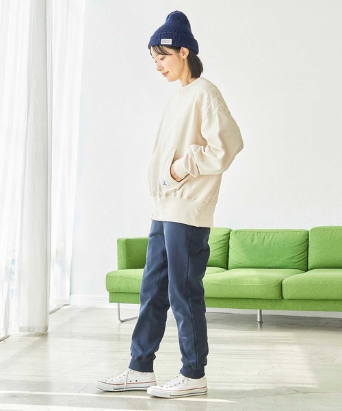 SILAS（サイラス）の「QUILTED SWEAT TOP キルティング スウェットトップ サイラス（スウェット・レディース・ネイビー/ブラック/オフホワイト・ONE SIZE）」の8枚目の写真