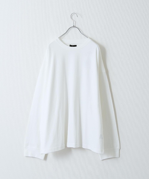 ZIP FIVE（ジップファイブ）の「【ZIP FIVE】【USAコットン】【8oz】バルーンスリーブビッグシルエット 高密度ヘビーウェイトロング長袖Tシャツ（Tシャツ/カットソー・メンズ・ブラック/チャコール/ホワイト・LARGE/MEDIUM）」の15枚目の写真