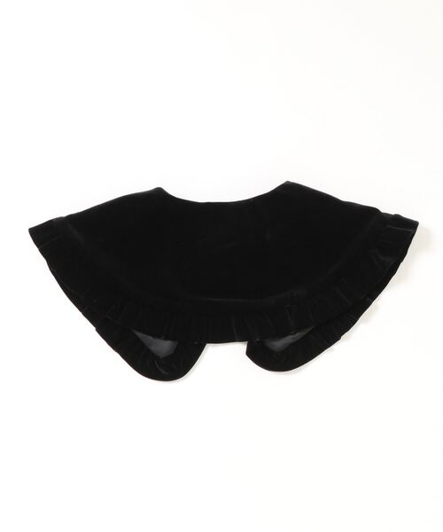 yuw（ユウ）の「VELOUR COLLAR　229466（付け襟・レディース・ブラック/ブラウン・FREE）」の3枚目の写真