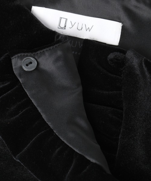 yuw（ユウ）の「VELOUR COLLAR　229466（付け襟・レディース・ブラック/ブラウン・FREE）」の15枚目の写真