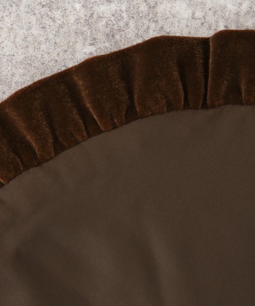 yuw（ユウ）の「VELOUR COLLAR　229466（付け襟・レディース・ブラック/ブラウン・FREE）」の17枚目の写真