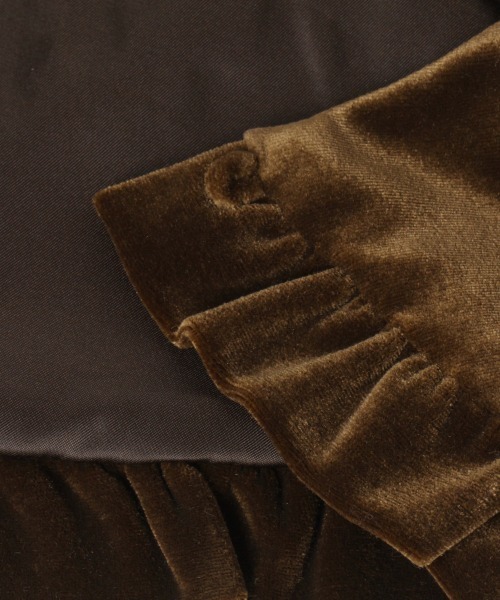 yuw（ユウ）の「VELOUR COLLAR　229466（付け襟・レディース・ブラック/ブラウン・FREE）」の20枚目の写真
