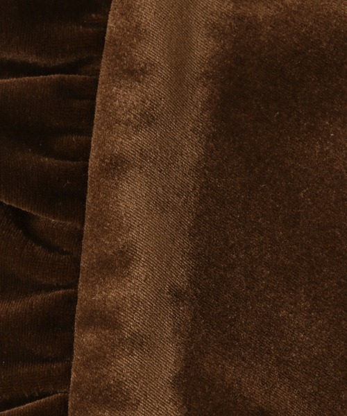 yuw（ユウ）の「VELOUR COLLAR　229466（付け襟・レディース・ブラック/ブラウン・FREE）」の21枚目の写真