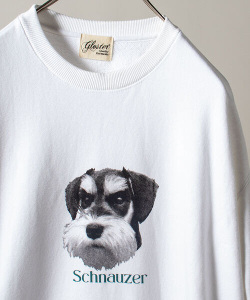 GLOSTER(グロスター)の「《犬猫シリーズ第3弾!》【GLOSTER/グロスター】DOG&CAT 犬猫プリント スウェット(スウェット・メンズ・ホワイト系その他2/ホワイト系その他3/グレー系その他4/グレー系その他5・MEDIUM/LARGE)」の12枚目の写真