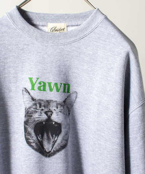 GLOSTER(グロスター)の「《犬猫シリーズ第3弾!》【GLOSTER/グロスター】DOG&CAT 犬猫プリント スウェット(スウェット・メンズ・ホワイト系その他2/ホワイト系その他3/グレー系その他4/グレー系その他5・MEDIUM/LARGE)」の13枚目の写真