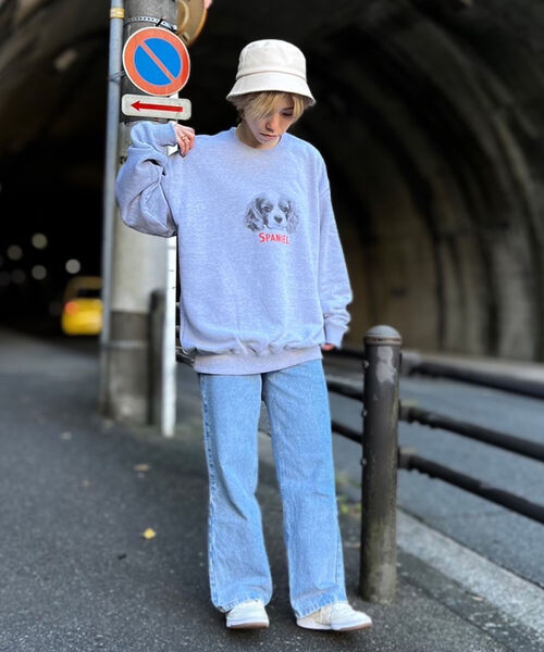 GLOSTER(グロスター)の「《犬猫シリーズ第3弾!》【GLOSTER/グロスター】DOG&CAT 犬猫プリント スウェット(スウェット・メンズ・ホワイト系その他2/ホワイト系その他3/グレー系その他4/グレー系その他5・MEDIUM/LARGE)」の19枚目の写真