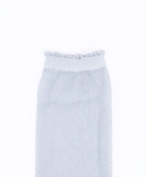 WC(ダブル シー)の「ラメソックス(ソックス/靴下・レディース・ブラック/シルバー/オレンジ/グリーン・FREE)」の8枚目の写真