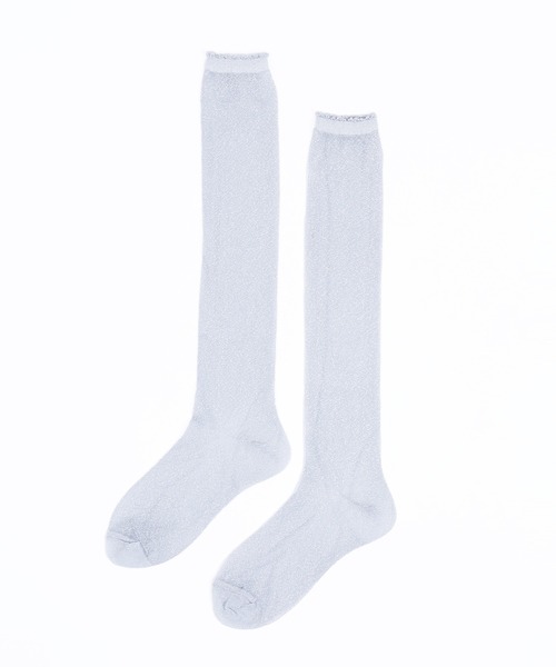 WC(ダブル シー)の「ラメソックス(ソックス/靴下・レディース・ブラック/シルバー/オレンジ/グリーン・FREE)」の20枚目の写真