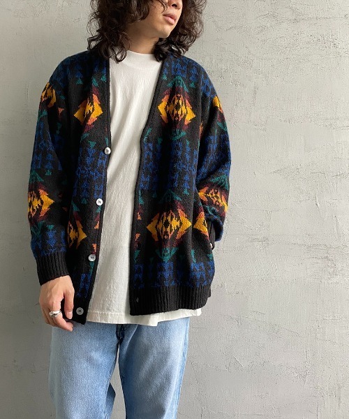PENDLETON（ペンドルトン）の「[PENDLETON/ペンドルトン] Vネック ニットカーディガン（カーディガン/ボレロ・レディース・ブラック系2/ブラック系1・L/M）」の17枚目の写真