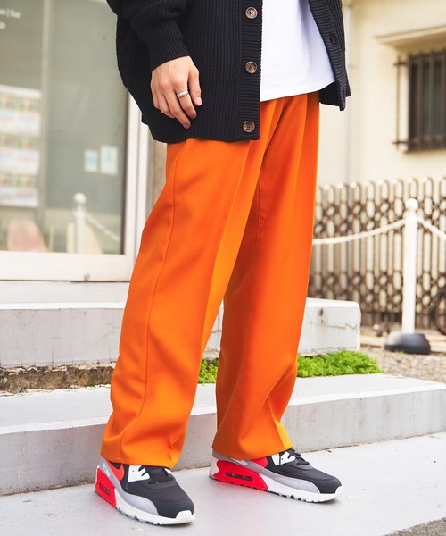 Snap Club スタプレ センタープレス ストレートスラックス スラックス Snap Club スナップクラブ のファッション通販 Zozotown