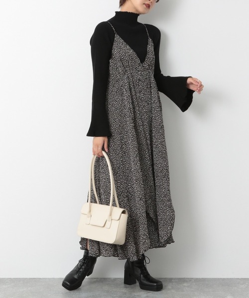 Heather（ヘザー）の「ソデフレアピタニット  239617（ニット/セーター・レディース・ブラック/オレンジ/オフホワイト/ブルー・FREE）」の14枚目の写真