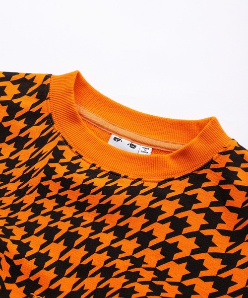 X-girl(エックスガール)の「CARGO POCKET SWEAT TOP(スウェット・レディース・ブラック/オレンジ/アッシュ・M/S)」の6枚目の写真