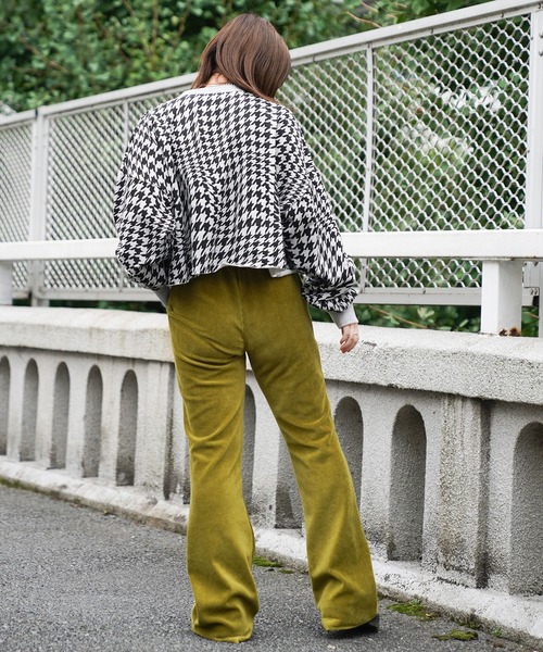 X-girl(エックスガール)の「CARGO POCKET SWEAT TOP(スウェット・レディース・ブラック/オレンジ/アッシュ・M/S)」の13枚目の写真