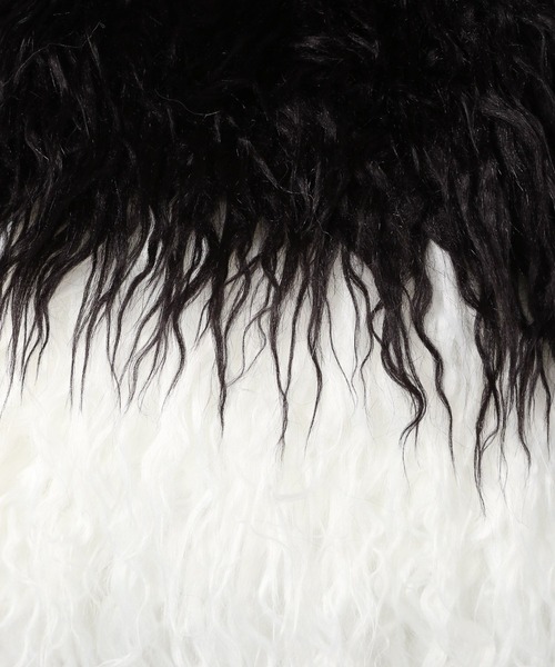 JEANASIS（ジーナシス）の「ファートートバッグ/256093（トートバッグ・レディース・ホワイト系その他/ブラック系その他・FREE）」の4枚目の写真