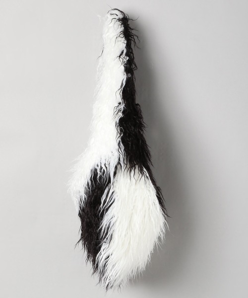 JEANASIS（ジーナシス）の「ファートートバッグ/256093（トートバッグ・レディース・ホワイト系その他/ブラック系その他・FREE）」の3枚目の写真