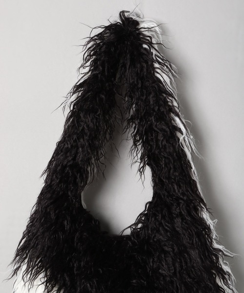 JEANASIS（ジーナシス）の「ファートートバッグ/256093（トートバッグ・レディース・ホワイト系その他/ブラック系その他・FREE）」の8枚目の写真