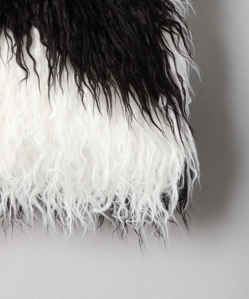 JEANASIS（ジーナシス）の「ファートートバッグ/256093（トートバッグ・レディース・ホワイト系その他/ブラック系その他・FREE）」の10枚目の写真