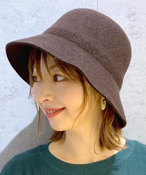LEPSIM（レプシィム）の「ウールバケットＨＡＴ　215292（ハット・レディース・ブラウン/ブラック/ベージュ系その他・ONE SIZE）」の17枚目の写真