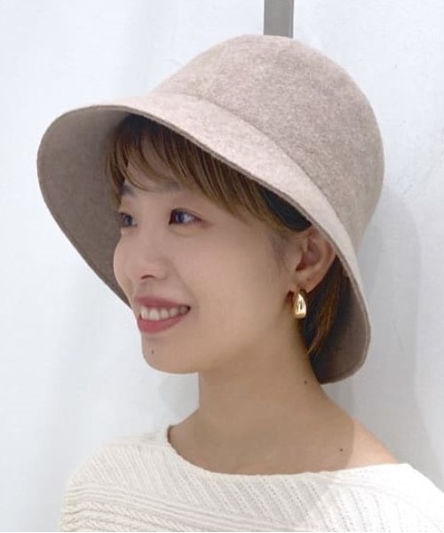 LEPSIM（レプシィム）の「ウールバケットＨＡＴ　215292（ハット・レディース・ブラウン/ブラック/ベージュ系その他・ONE SIZE）」の18枚目の写真