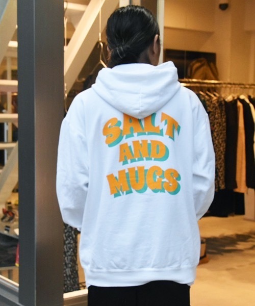 SALT&MUGS(ソルトアンドマグス)の「SUN CAL PARKA(パーカー・メンズ・ブラック/ホワイト・MEDIUM/LARGE/X-LARGE)」の7枚目の写真