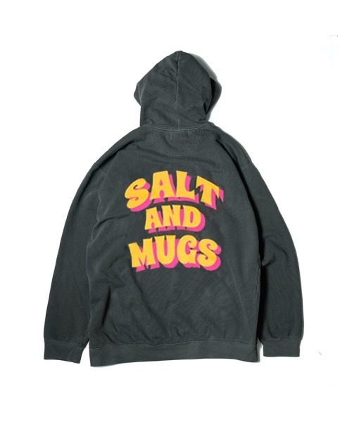 SALT&MUGS(ソルトアンドマグス)の「SUN CAL PARKA(パーカー・メンズ・ブラック/ホワイト・MEDIUM/LARGE/X-LARGE)」の4枚目の写真