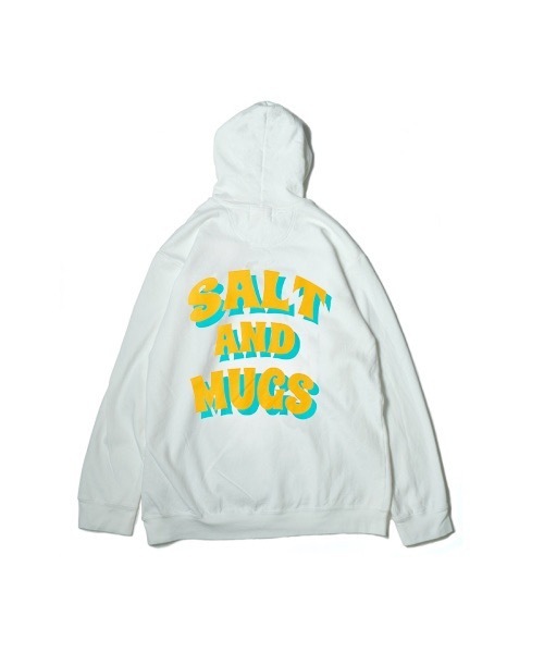 SALT&MUGS(ソルトアンドマグス)の「SUN CAL PARKA(パーカー・メンズ・ブラック/ホワイト・MEDIUM/LARGE/X-LARGE)」の3枚目の写真