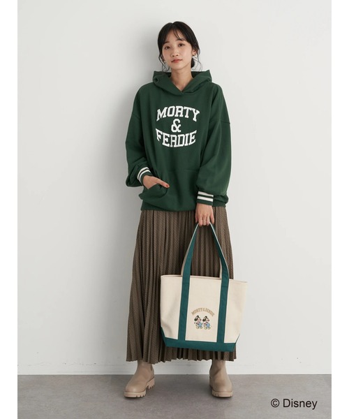 earth music&ecology（アースミュージックアンドエコロジー）の「MORTY&FERDIE / トートバック＊（トートバッグ・レディース・ナチュラル・FREE）」の2枚目の写真