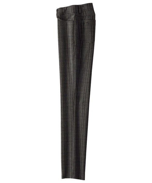 BELLUNA PLUS(ベルーナ)の「ウルトラ美脚ストレッチ裏起毛パンツ 股下73cm(その他パンツ・レディース・ブラック/その他/その他2/チャコール/チェック・LARGE/X-LARGE/SMALL/MEDIUM)」の3枚目の写真