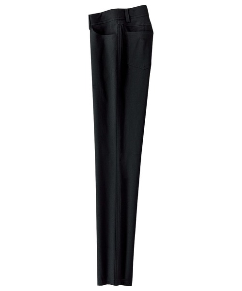 BELLUNA PLUS(ベルーナ)の「ウルトラ美脚ストレッチ裏起毛パンツ 股下73cm(その他パンツ・レディース・ブラック/その他/その他2/チャコール/チェック・LARGE/X-LARGE/SMALL/MEDIUM)」の2枚目の写真