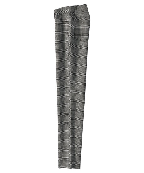 BELLUNA PLUS(ベルーナ)の「ウルトラ美脚ストレッチ裏起毛パンツ 股下73cm(その他パンツ・レディース・ブラック/その他/その他2/チャコール/チェック・LARGE/X-LARGE/SMALL/MEDIUM)」の6枚目の写真