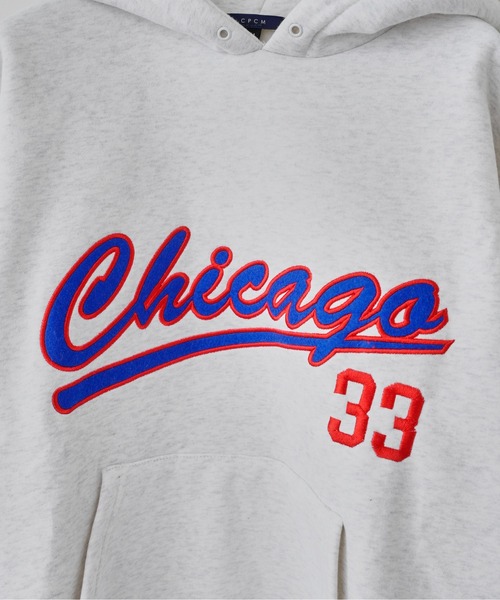 CPCM(シーピーシーエム)の「CHICAGO裏起毛パーカー(パーカー・メンズ・グレー/チャコールグレー/グリーン/グレー系その他・MEDIUM/LARGE)」の22枚目の写真